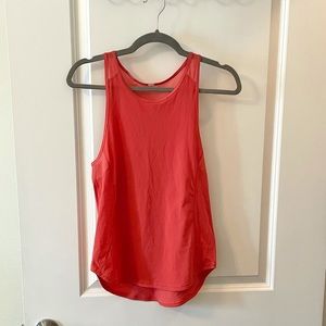 Lululemon Coral Racerback Tank w/ Mesh (Size 4)